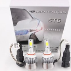 Led λάμπες 9005 για μεσαία ή μεγάλα φώτα 7600 lumen , 36 Watt - COB 6000K - 2τμχ. Led λάμπες 9005 για μεσαία ή μεγάλα φώτα 7600 lumen , 36 Watt - COB 6000K - 2τμχ.