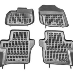 Λαστιχένια πατάκια Rezaw Plast για HONDA City V (2008 - 2013) - τύπου σκαφάκι - 4τμχ.