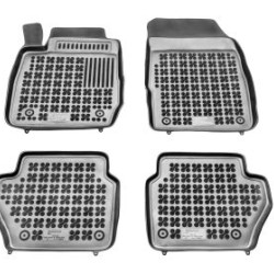 Λαστιχένια πατάκια Rezaw Plast για FORD Fiesta VII MK7 (2008-2017) - τύπου σκαφάκι - 4τμχ.