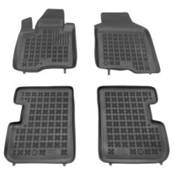 Λαστιχένια πατάκια Rezaw Plast για FIAT Panda III (2011+) - τύπου σκαφάκι - 4τμχ.