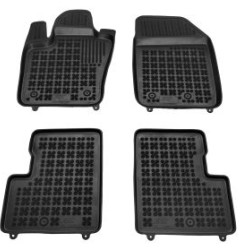 Λαστιχένια πατάκια Rezaw Plast για FIAT 500X  (2014-2023) - τύπου σκαφάκι - 4τμχ.