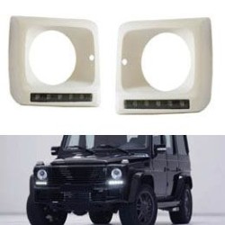 Led φώτα ημέρας για Mercedes W461 / W463 G-CLASS (1989-2010) - γκρι με φιμέ φώτα ημέρας Led φώτα ημέρας για Mercedes W461 / W463 G-CLASS (1989-2010) - γκρι με φιμέ φώτα ημέρας
