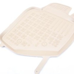 Λαστιχένια πατάκια Rezaw Plast για VOLVO S60 / S80 / V70 / XC70 (2000-2007) - τύπου σκαφάκι - μπεζ - 4τμχ.