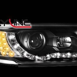 Φανάρια εμπρός led για Audi 100 C4 (1990-1994) - μαύρα , με λάμπες (Η1) - σετ 2τμχ. Φανάρια εμπρός led για Audi 100 C4 (1990-1994) - μαύρα , με λάμπες (Η1) - σετ 2τμχ.