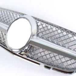 Μάσκα για Mercedes SLK R230 (2001-2006) - 1 πλαίσιο χρωμίου Μάσκα για Mercedes SLK R230 (2001-2006) - 1 πλαίσιο χρωμίου