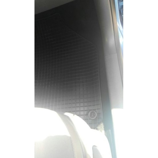 Λαστιχένια πατάκια για VW Polo 9N (2001-2009) / SEAT Ibiza / Cordoba (2002-2008) - 4τμχ.