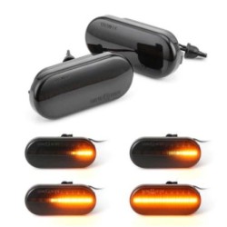 Led φλας φτερού για Vw / Ford / Seat - φιμέ με τρεχούμενο φλας - σετ 2τμχ. Led φλας φτερού για Vw / Ford / Seat - φιμέ με τρεχούμενο φλας - σετ 2τμχ.