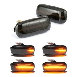 Led φλας για Audi A4 B6 B7 (2001-2008) / A6 C6 (2004-2011) / A3 8P (2003-2013) - φιμέ με τρεχούμενο φλας - σετ 2τμχ. Led φλας για Audi A4 B6 B7 (2001-2008) / A6 C6 (2004-2011) / A3 8P (2003-2013) - φιμέ με τρεχούμενο φλας - σετ 2τμχ.