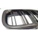Μάσκα για BMW  F10 - F11  (2010+) -  μαύρη Piano Design - 2 τμχ.