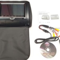 7'' DVD player στο προσκέφαλο με USB και ασύρματο χειριστήριο για videogames