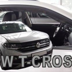 Ανεμοθραύστες για VW  T-CROSS 5D   (2019+)  - 2 τμχ. εμπρός Ανεμοθραύστες για VW  T-CROSS 5D   (2019+)  - 2 τμχ. εμπρός