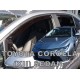 Ανεμοθραύστες για Toyota Corolla (2018+) sedan - 4 τμχ εμπρός και πίσω