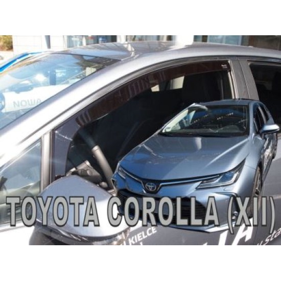 Ανεμοθραύστες για Toyota Corolla (2018+) 4/5d - 2 τμχ εμπρός