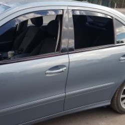 Ανεμοθραύστες για Mercedes E-Class W211 (2002-2009) sedan - 4 τμχ. εμπρός και πίσω