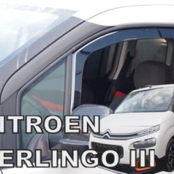 Ανεμοθραύστες για Opel Combo E 4d/5d/Citroen Berlingo III 4d/5d/Peugeot Rifter/ 4d/5d /Peugeot Partner 2d (2018+) / Fiat Doblo (2022+) / Toyota ProAce City 3d (2019+)  - 2 τμχ. εμπρός