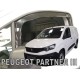 Ανεμοθραύστες για Opel Combo E 4d/5d/Citroen Berlingo III 4d/5d/Peugeot Rifter/ 4d/5d /Peugeot Partner 2d (2018+) / Fiat Doblo (2022+) / Toyota ProAce City 3d (2019+)  - 2 τμχ. εμπρός