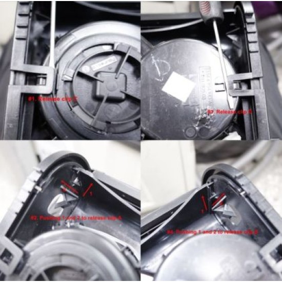 Καπάκι για κεντρική κονσόλα για BMW X5 E70, X6 E71 (2007+)