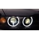 Δαχτυλίδια angel eyes για  BMW E36 - E38 - E39 led - lightbar design - Λευκό χρώμα