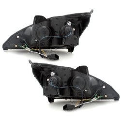 Φανάρια εμπρός led για Ford Focus (1998-2001) - μαύρα , με λάμπες (Η1) - σετ 2τμχ. Φανάρια εμπρός led για Ford Focus (1998-2001) - μαύρα , με λάμπες (Η1) - σετ 2τμχ.