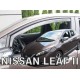 Ανεμοθραύστες για Nissan LEAF (2017+) 5 πορτο - 2 τμχ. εμπρός