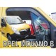 Ανεμοθραύστες για Opel Movano / Renault Master (2010+) / (2019+) Long - 2 τμχ.