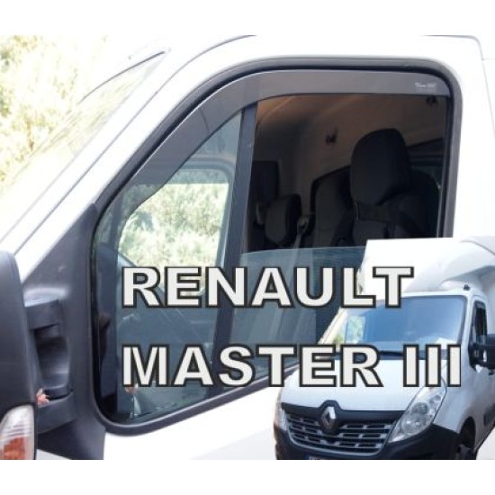 Ανεμοθραύστες για Opel Movano / Renault Master (2010+) / (2019+) Long - 2 τμχ.