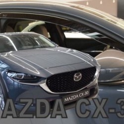 Ανεμοθραύστες για  MAZDA CX-30 (2019+) 5D - 2 τμχ. εμπρός Ανεμοθραύστες για  MAZDA CX-30 (2019+) 5D - 2 τμχ. εμπρός