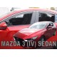 Ανεμοθραύστες για  MAZDA 3 (2019+) 4D - 4 τμχ. εμπρός και πίσω