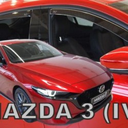 Ανεμοθραύστες για  MAZDA 3 (2019+) 5D - 4 τμχ. εμπρός και πίσω Ανεμοθραύστες για  MAZDA 3 (2019+) 5D - 4 τμχ. εμπρός και πίσω