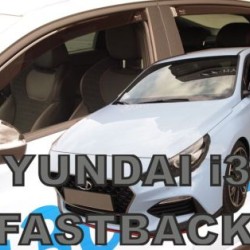 Ανεμοθραύστες για  HYUNDAI I30 FASTBACK N (2019+) 5D - 4 τμχ. εμπρός και πίσω Ανεμοθραύστες για  HYUNDAI I30 FASTBACK N (2019+) 5D - 4 τμχ. εμπρός και πίσω