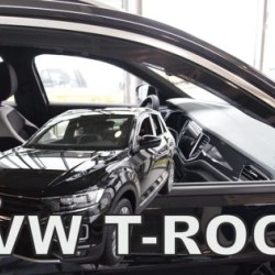 Ανεμοθραύστες για  Volkswagen T-ROC (2017+) 5D - 2 τμχ. εμπρός Ανεμοθραύστες για  Volkswagen T-ROC (2017+) 5D - 2 τμχ. εμπρός