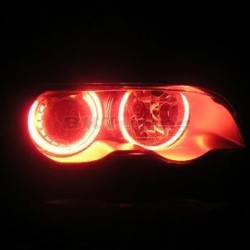 Δαχτυλίδια angel eyes για BMW E46 coupe (1998-2003) / BMW E46 Sedan, Combi (1998-2005) - κόκκινο χρώμα Δαχτυλίδια angel eyes για BMW E46 coupe (1998-2003) / BMW E46 Sedan, Combi (1998-2005) - κόκκινο χρώμα