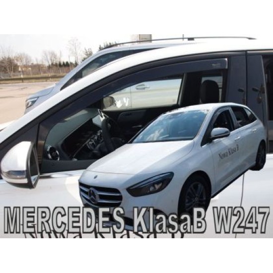 Ανεμοθραύστες για MERCEDES B-Class W247 (2019+) 5d - 2 τμχ. εμπρός