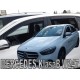 Ανεμοθραύστες για MERCEDES B-Class W247 (2019+) 5d - 4 τμχ. εμπρός και πίσω