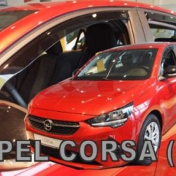 Ανεμοθραύστες για OPEL Corsa F / Peugeot 208 (2019+) - 4 τμχ. εμπρός και πίσω Ανεμοθραύστες για OPEL Corsa F / Peugeot 208 (2019+) - 4 τμχ. εμπρός και πίσω