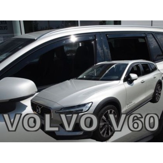 Ανεμοθραύστες για VOLVO V60 (2018+) 5 doors - 4 τμχ. εμπρός και πίσω