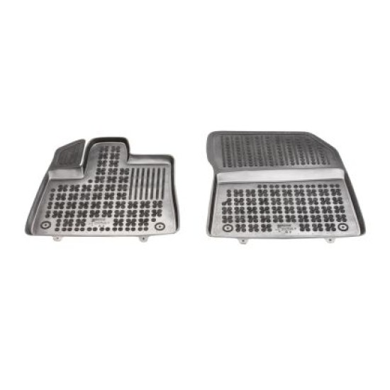 Λαστιχένια πατάκια Rezaw Plast CITROEN Berlingo (2018+) /FIAT Doblo (2022+) /OPEL Combo E (2018+) /PEUGEOT Rifter / Partner (2018+) /TOYOTA Proace CITY VERSO (2019+) - 2 μπροστινά - σκαφάκι - 2τμχ.