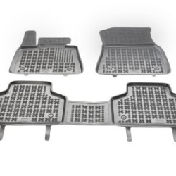 Λαστιχένια πατάκια Rezaw Plast για BMW X5 G05 (2018+) - τύπου σκαφάκι - 3τμχ.