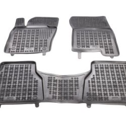 Λαστιχένια πατάκια Rezaw Plast για MERCEDES X-Class W470 (2017-2020) - τύπου σκαφάκι - 3τμχ.