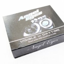 Δαχτυλίδια angel eyes lightbar design για  BMW X5 E53 (1999-2007) - κίτρινα