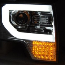 Φανάρια εμπρός για Ford F150 (2008-2014) - χρωμίου , με λάμπες (Η1) - σετ 2τμχ. Φανάρια εμπρός για Ford F150 (2008-2014) - χρωμίου , με λάμπες (Η1) - σετ 2τμχ.