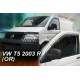Ανεμοθραύστες για Vw Caravelle /Transporter T-5 / T-6 (2003+) - 2 τμχ. εμπρός - αυτοκόλλητοι