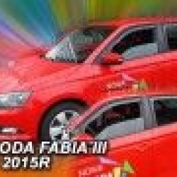 Ανεμοθραύστες για Skoda Fabia (2014+) 5 πορτο , combi- 4 τμχ εμπρός και πίσω (μακριοί)
