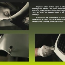 Ανεμοθραύστης καπό για NISSAN X-TRAIL T31 (2006- 2015)