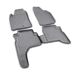 3D Λαστιχένια πατάκια για Mitsubishi Pajero Sport (1997-2008) - 4τμχ.