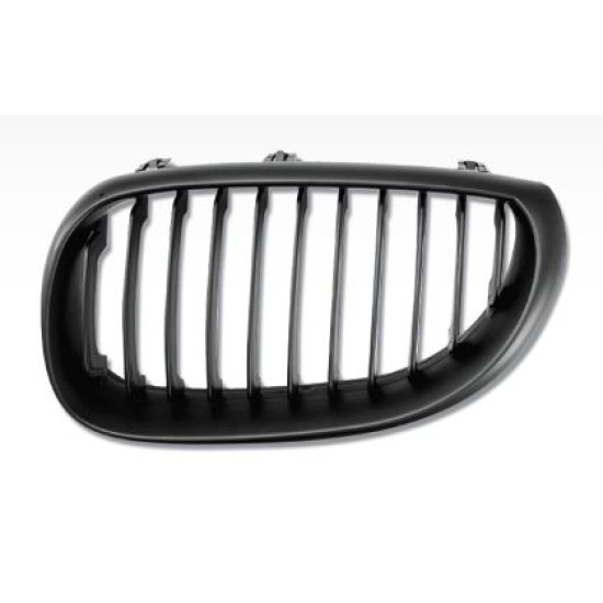 Μάσκα για BMW E60 (2003-2010) - μαύρη κυρτή  2 τμχ.