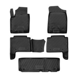 3D Λαστιχένια πατάκια για Nissan Patrol (2010+) - 5τμχ.