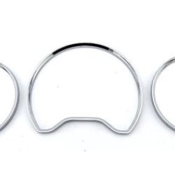 Δαχτυλίδια καντράν για Mercedes  W202 (1996-2001) / W208 CLK (1997-2002) / W210 (1995-1999) - silver Δαχτυλίδια καντράν για Mercedes  W202 (1996-2001) / W208 CLK (1997-2002) / W210 (1995-1999) - silver