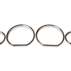 Δαχτυλίδια καντράν για BMW E36 / Z3 (1991-1999) - χρωμίου Δαχτυλίδια καντράν για BMW E36 / Z3 (1991-1999) - χρωμίου