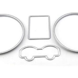 Δαχτυλίδια καντράν για Vw Golf 4 / Bora / Passat B5 - χρωμίου Δαχτυλίδια καντράν για Vw Golf 4 / Bora / Passat B5 - χρωμίου